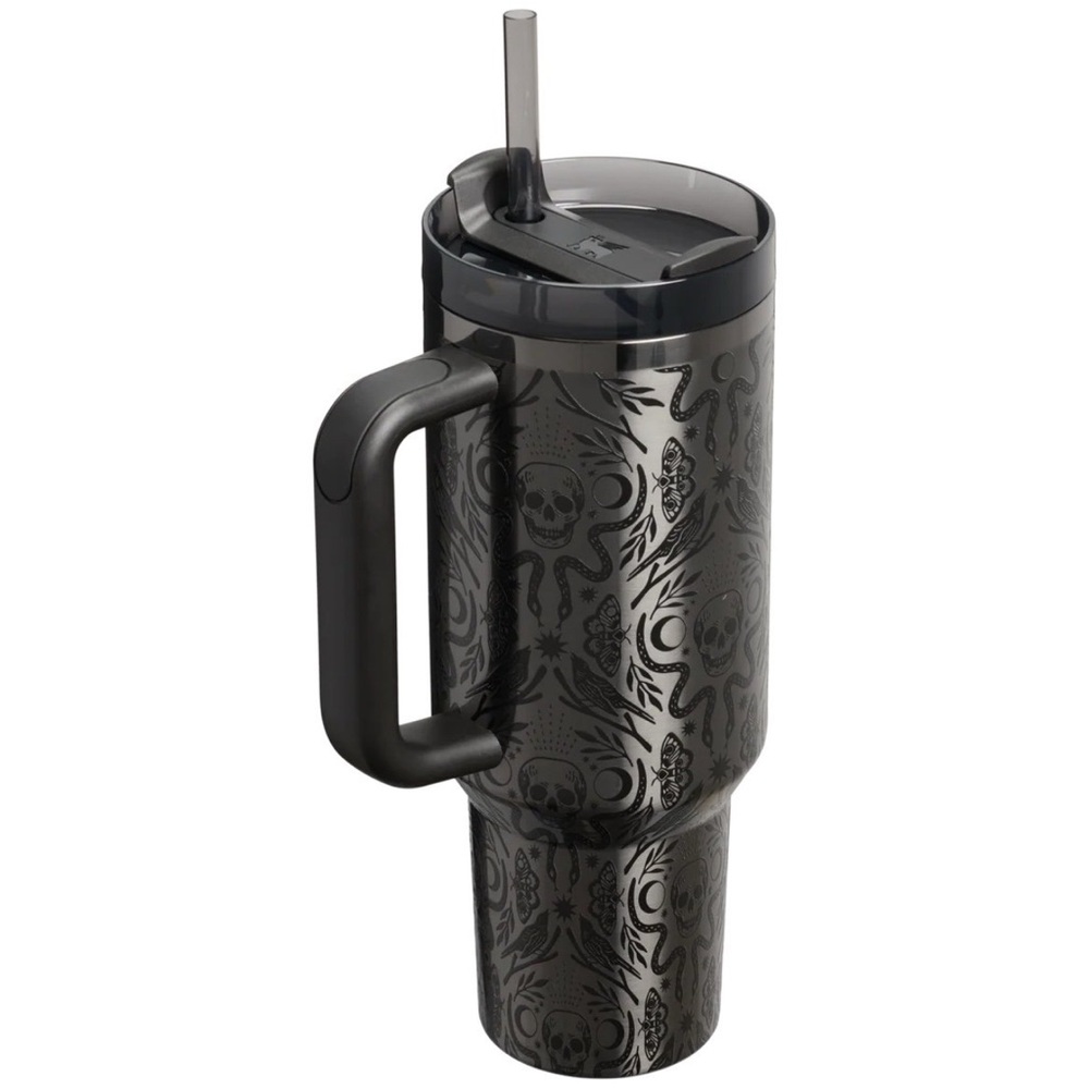 Stanley Deadly Damask the Halloween Quencher H2.0 Flowstate™ Tumbler 30oz. NIB!